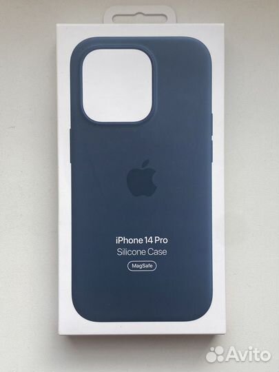 iPhone 14 Pro Silicone Case Storm Blue