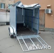 Прицеп двухосный 3,4 Х 1,5 м. кат. В мзса 32