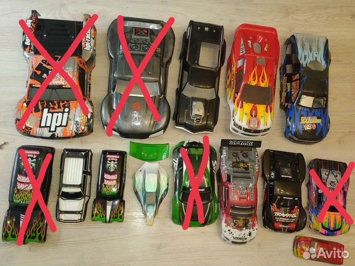 Кузовы лексан радиоуправляемых моделей