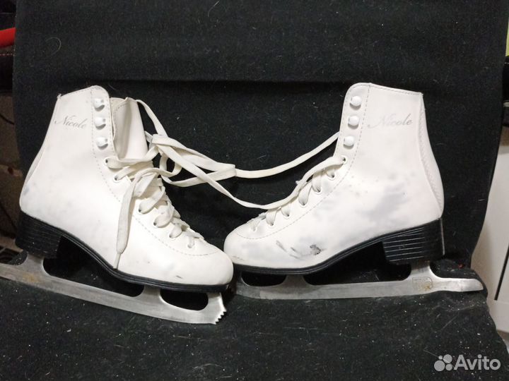 Коньки фигурные детские 34 размер