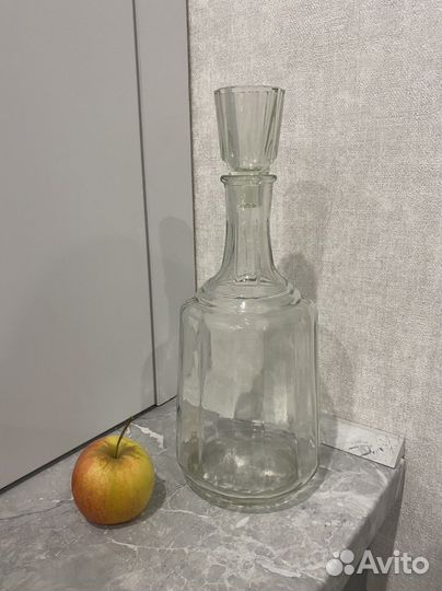 Графин СССР с пробкой