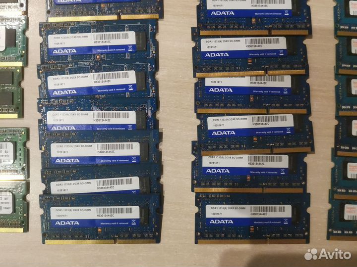 Оперативная память Ddr3 для ноутбука 2gb