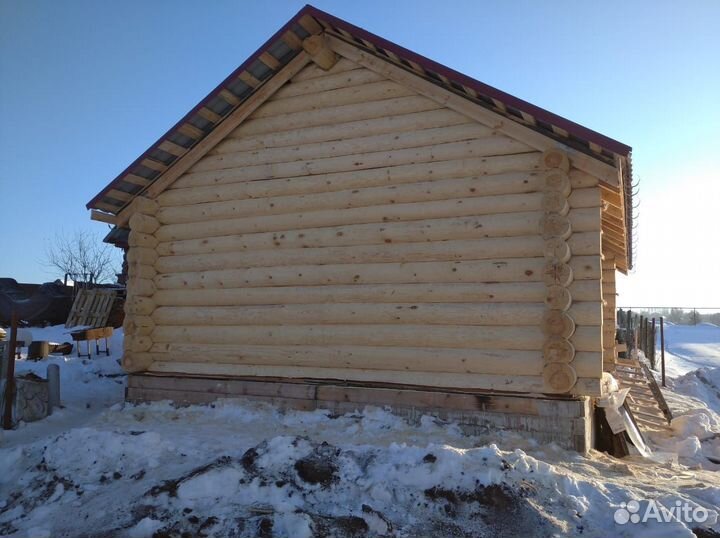 Сруб для бани 6х6