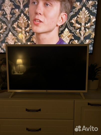 Телевизор lg 32 дюйма белый бу