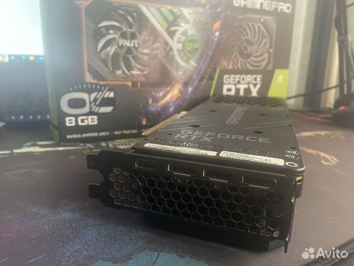 Видеокарта RTX 3070 Palit gamingpro OC