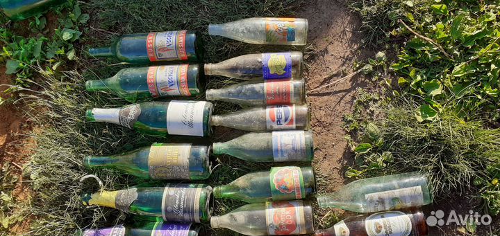 Бутылки этикетки СССР советская упаковка