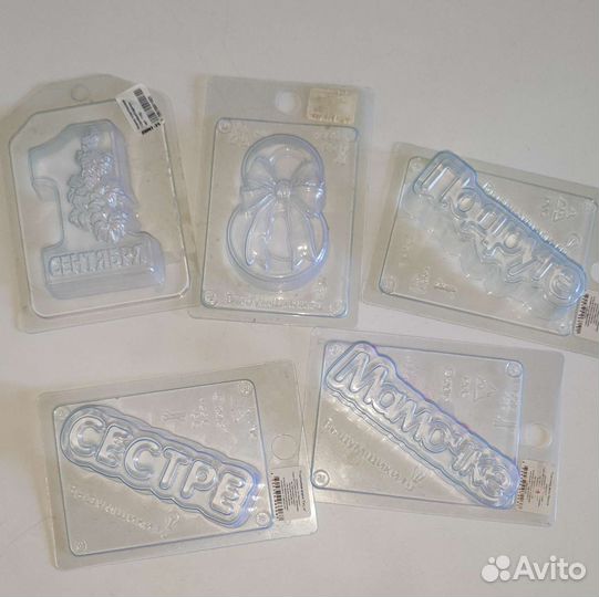 Пластиковые формы для мыла