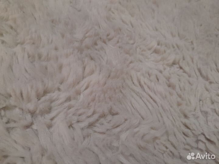 Ковер меховой комнатный в спальню 70х140 см