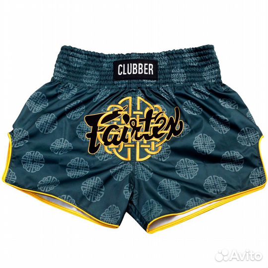 Шорты для тайского бокса Fairtex Green China