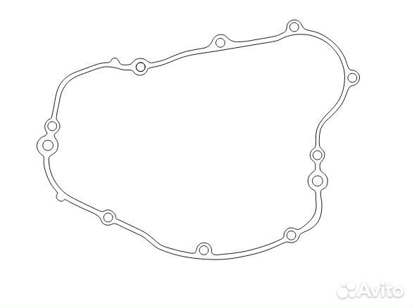 Прокладка крышки сцепления бол. Kawasaki kdx220