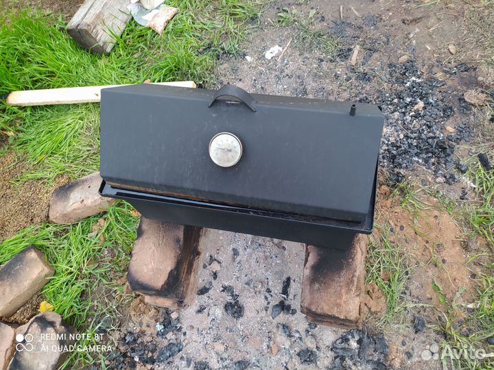 Коптилка горячего и холодного копчения