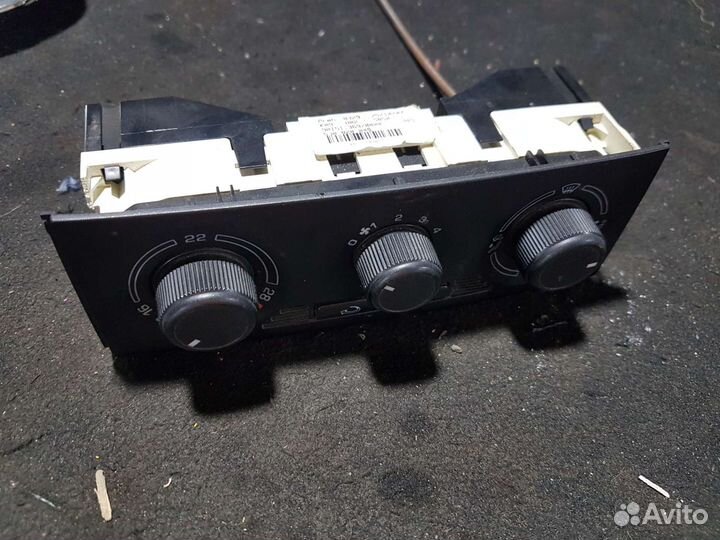 Блок управления печкой Skoda Fabia 2