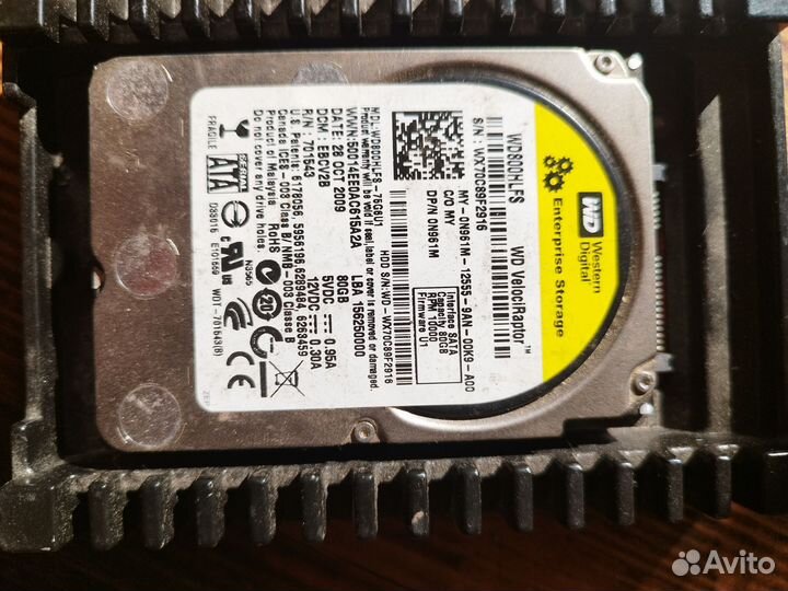 Жёсткий диск Western Digital 80 gb и Samsung 160gb