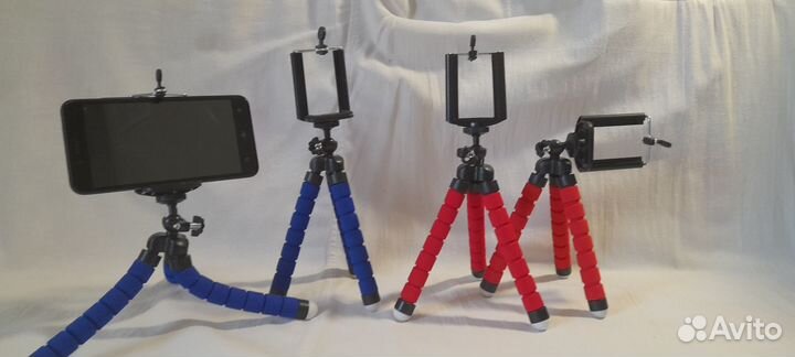 Штатив для телефона гибкий губчатый