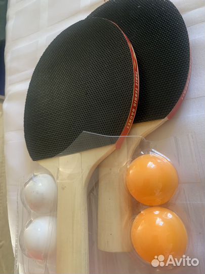 Ракетки и мячи для настольного тенниса