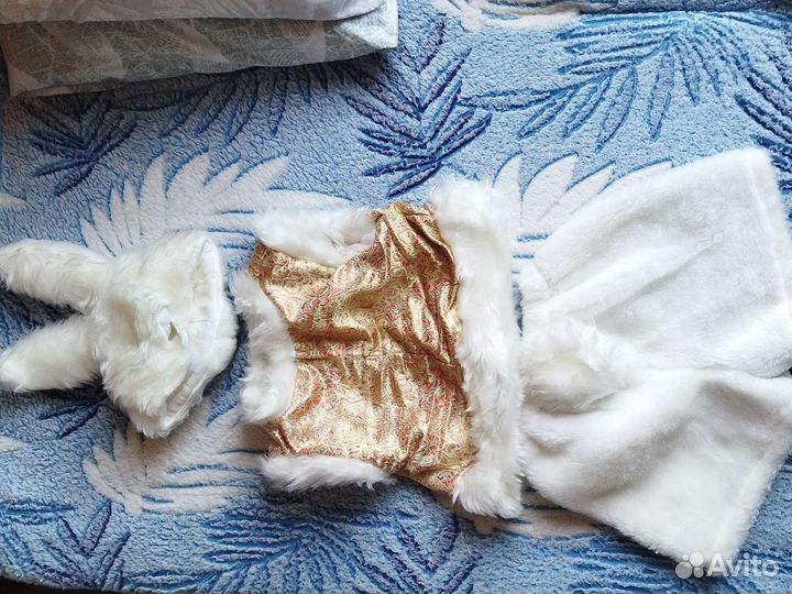 Новогодний костюм зайчика