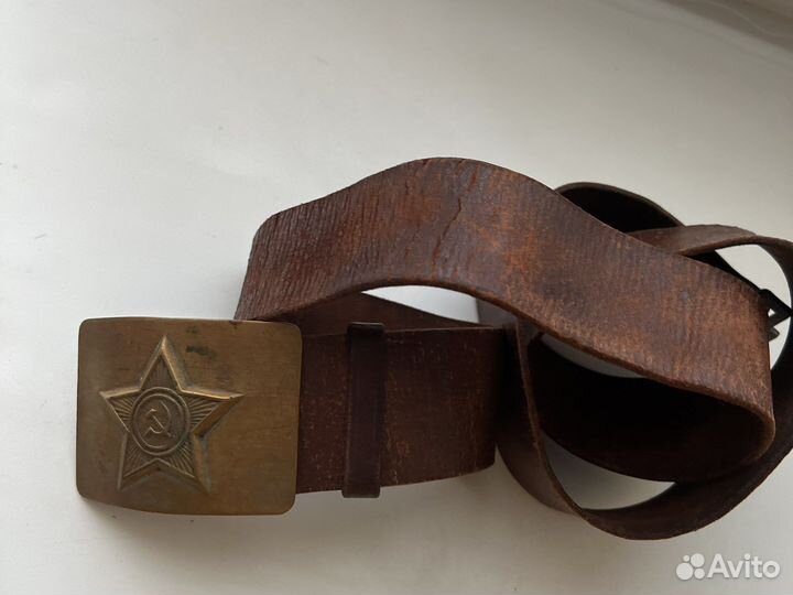 Ремень са СССР солдатский оригинал