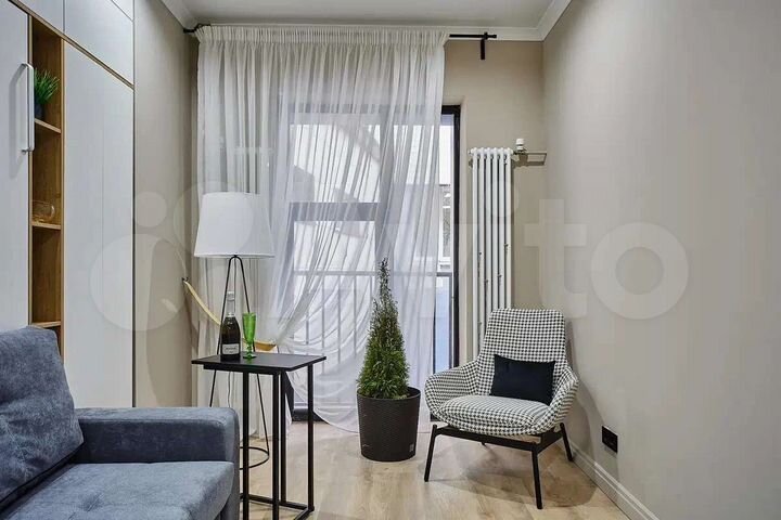 Квартира-студия, 20,6 м², 3/15 эт.