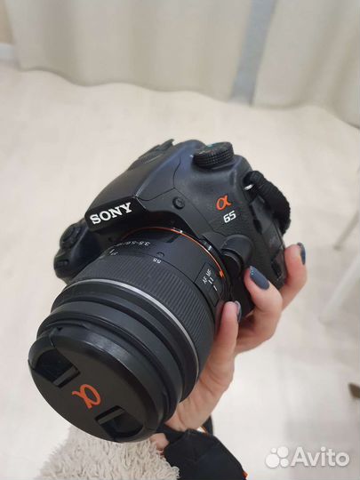 Зеркальный фотоаппарат sony a65+sal50f14 1.4/50