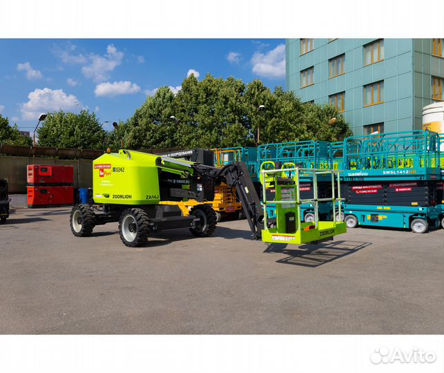 Аренда и услуги коленчатого подъёмника, 16 м