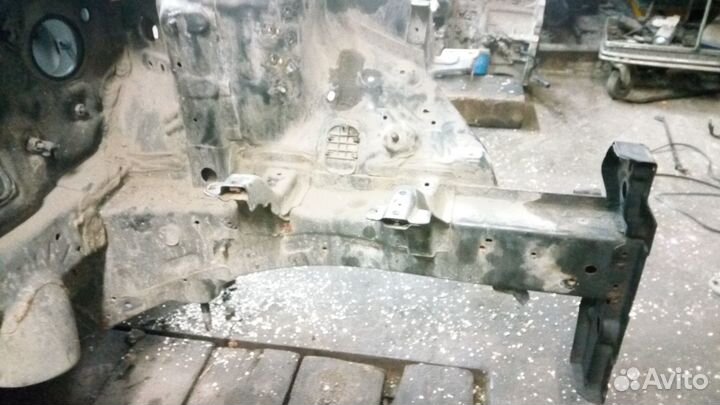 Левый лонжерон hyundai solaris 1