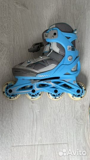 Роликовые коньки детские раздвижные
