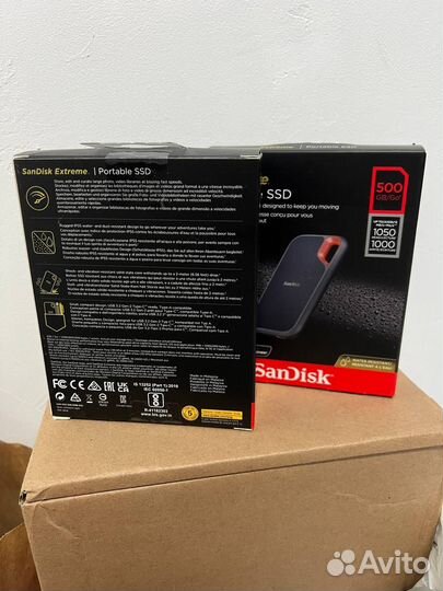 Внешний жесткий SSD диск SanDisk Extreme Portable