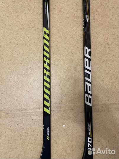 Клюшки Bauer и Warrior