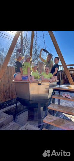 Бассейн Баня на дровах