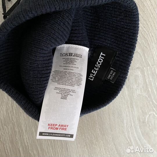 Шапка Lyle Scott новая