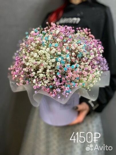 Цветы. Букет цветов. Цветы Вологда.Гипсофила