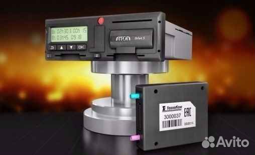 Тахограф Atol 5 Drive SMART с установленным скзи