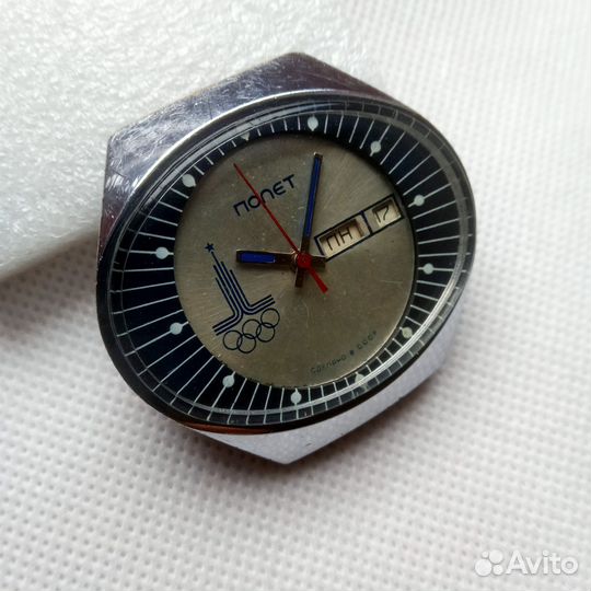 Часы СССР наручные Полёт, Олимпиада 80