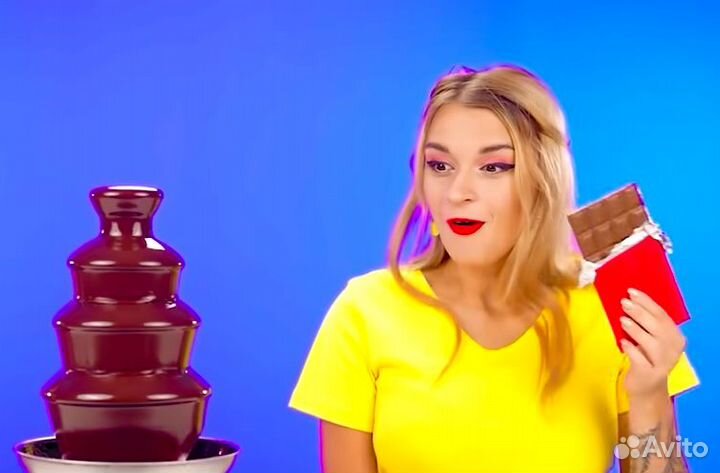 Электрический фондю, шоколадный фонтан