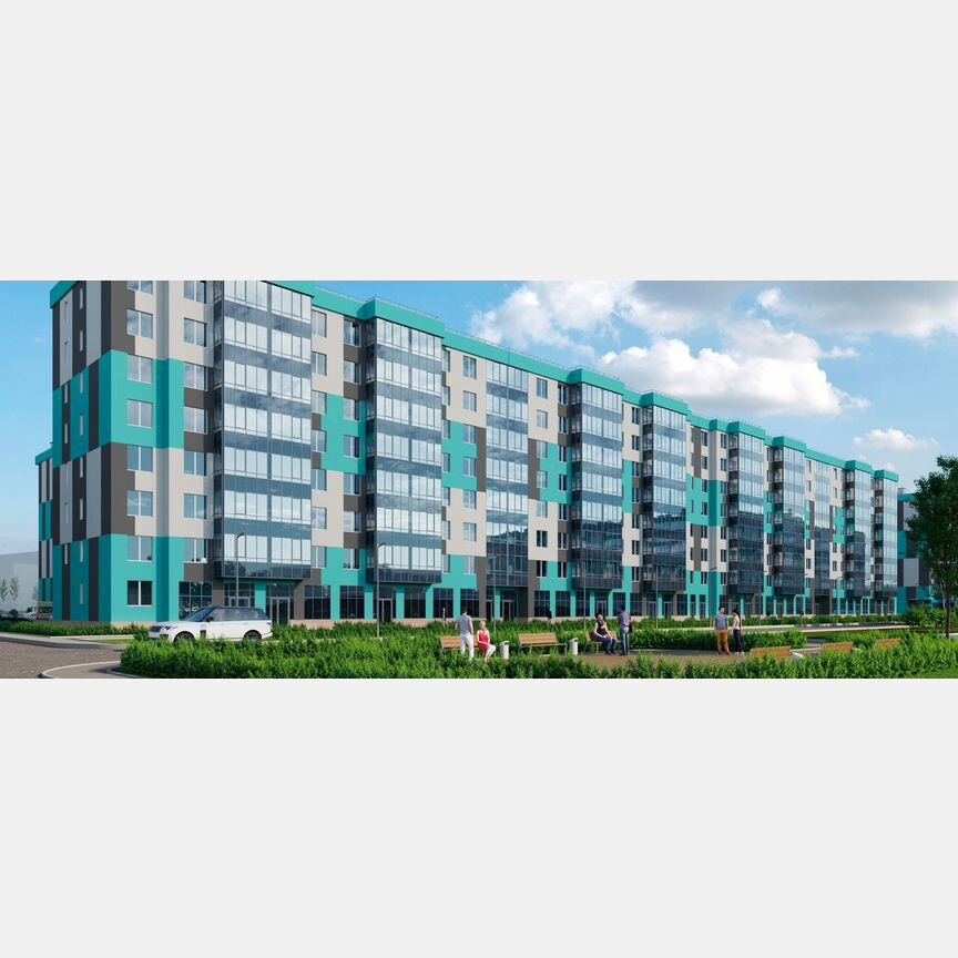1-к. квартира, 36,3 м², 2/8 эт.