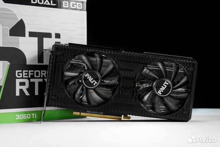 Видеокарта rtx 3060ti Palit dual samsung