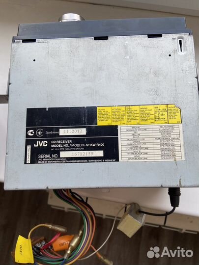 Автомагнитола JVC KW -R 400