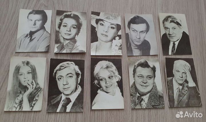 Открытки с артистами СССР и поздравительные