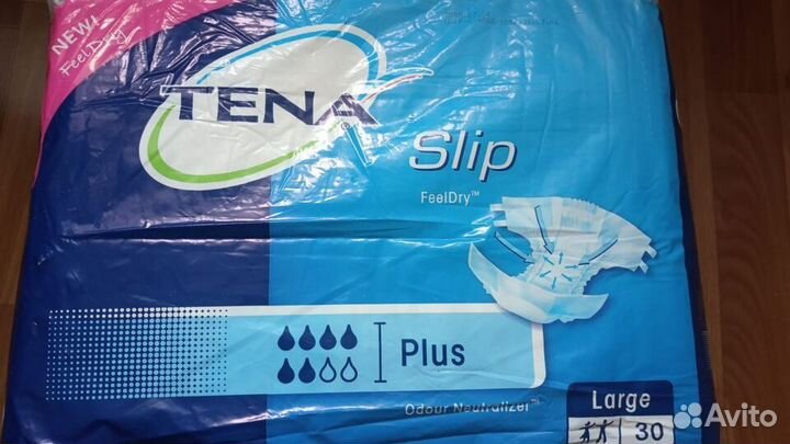 Тена слип подгузник взрослые large