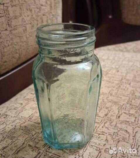 Стеклянные флаконы из под духов старинные раритет