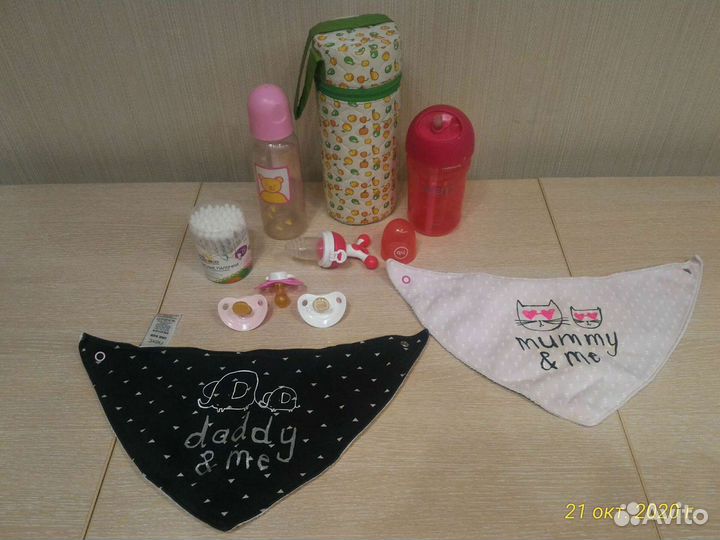 Аксессуары новые и мало бу для малышей