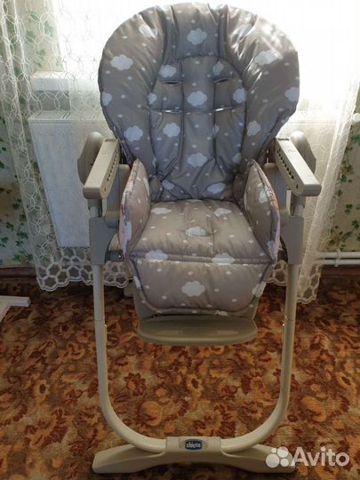 Стульчик для кормления chicco polly magic