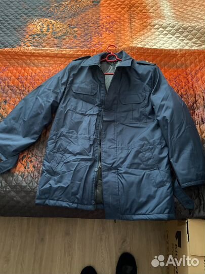 Бушлат синий