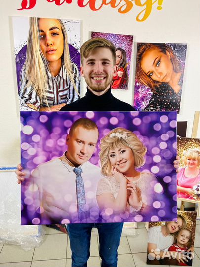 Портрет по фото на заказ