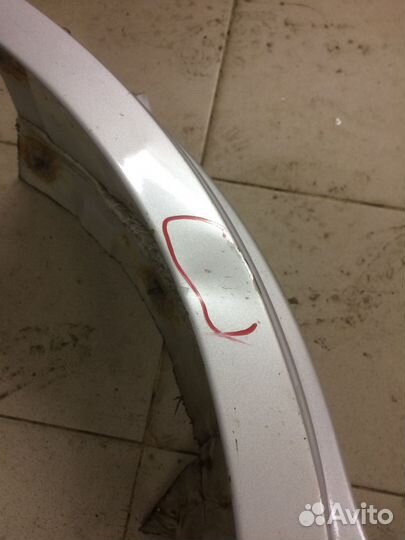 Арка, сапожок задняя правая Hyundai Santa Fe 2 CM