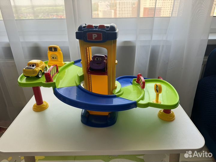 Игровой набор red box гараж электронный