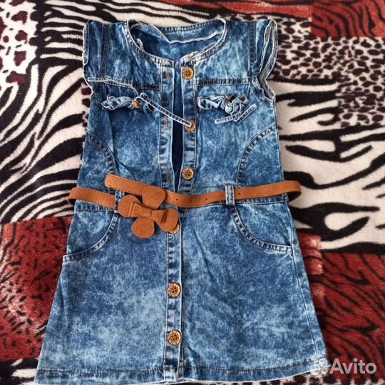 Платье и джинсы Турция