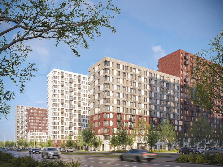 1-к. квартира, 36,4 м², 2/17 эт.