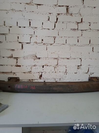 Усилитель заднего бампера Skoda Fabia 1999-2007