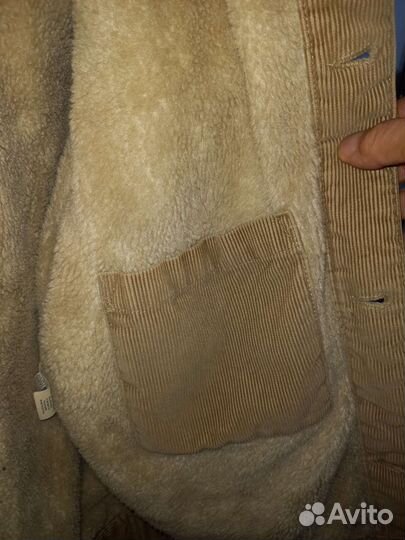 Куртка вельвет с мехом